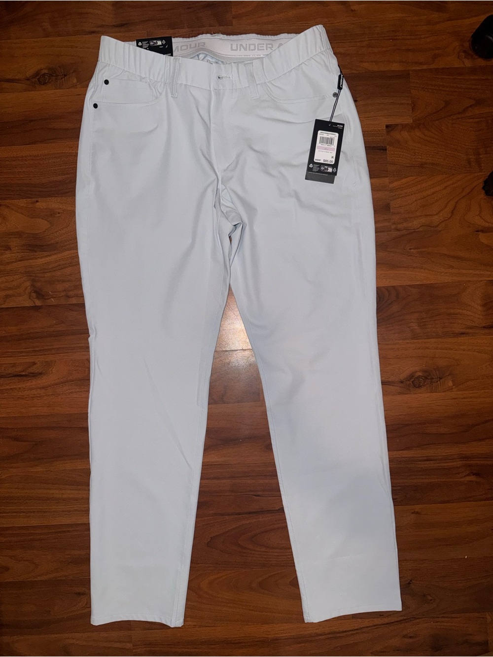Under Armour Men’s Light Grey Performance Stretch Golf Pants